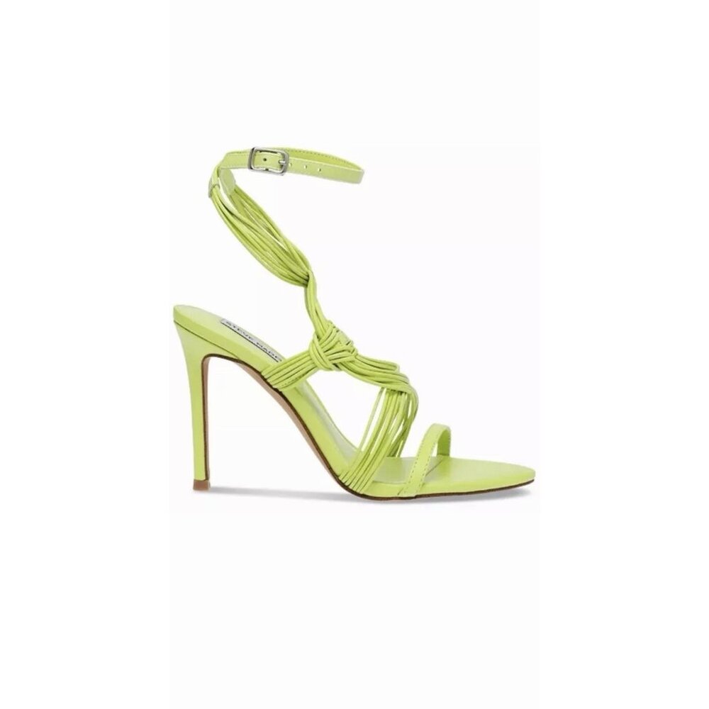 NIB Steve Madden Lele Lime Green Sandals / Size 5.5